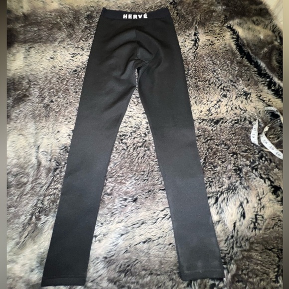 Herve by Hervé Léger  Logo Leggings, XS - Picture 8 of 16